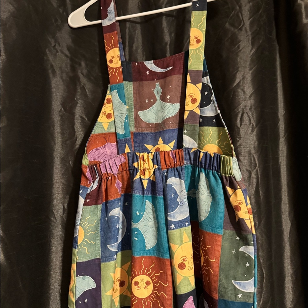 Celestial Patchwork Jumpsuit Overalls - image 5